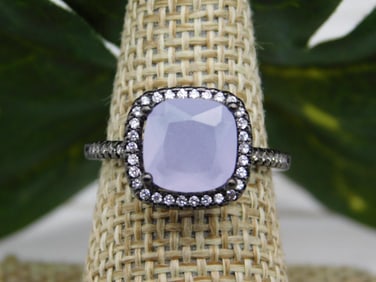 GENUINE STONE RING SIZE 6