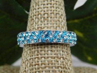 GENUINE STONE RING SIZE 7