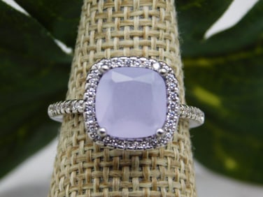 GENUINE STONE RING SIZE 6