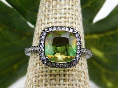 GENUINE STONE RING SIZE 6