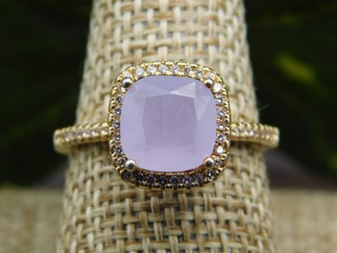 GENUINE STONE RING SIZE 9