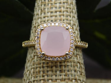 GENUINE STONE RING SIZE 6