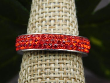 GENUINE STONE RING SIZE 6