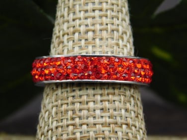 GENUINE STONE RING SIZE 6