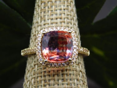 GENUINE STONE RING SIZE 6