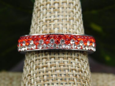 GENUINE STONE RING SIZE 8