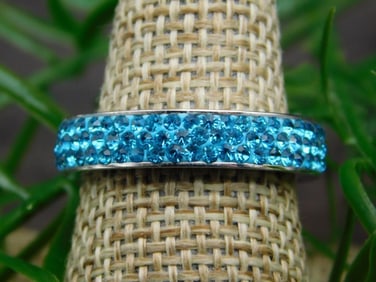 GENUINE STONE RING SIZE 8