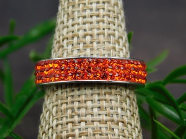 GENUINE STONE RING SIZE 6