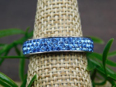 GENUINE STONE RING SIZE 7