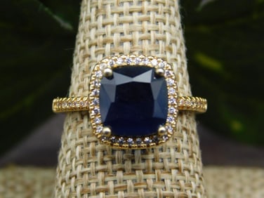 GENUINE STONE RING SIZE 6