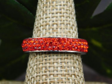 GENUINE STONE RING SIZE 6