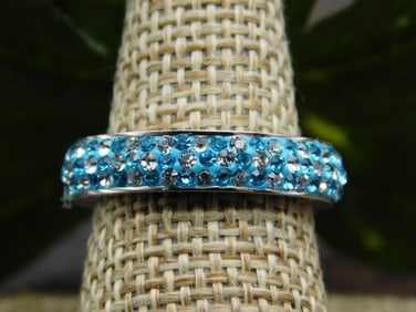 GENUINE STONE RING SIZE 7