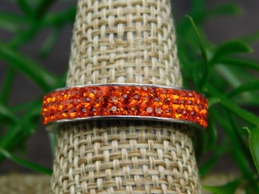 GENUINE STONE RING SIZE 8