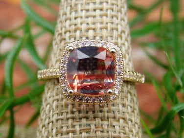 GENUINE STONE RING SIZE 7