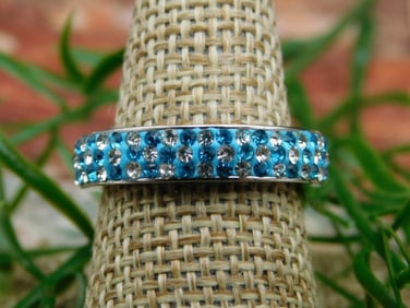 GENUINE STONE RING SIZE 8