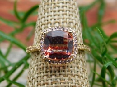 GENUINE STONE RING SIZE 7