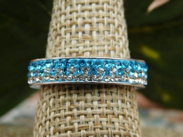 GENUINE STONE RING SIZE 7