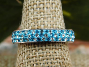 GENUINE STONE RING SIZE 8