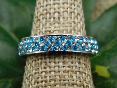 GENUINE STONE RING SIZE 7