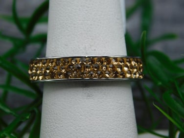 GENUINE STONE RING SIZE 8