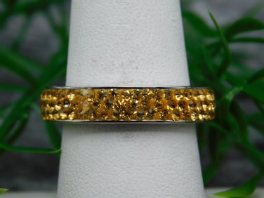 GENUINE STONE RING SIZE 8