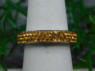 GENUINE STONE RING SIZE 8