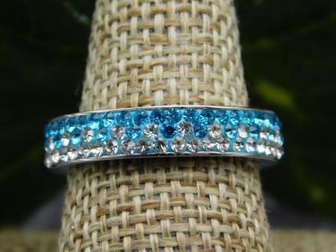 GENUINE STONE RING SIZE 8