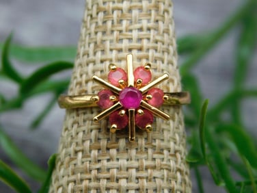 GENUINE STONE RING SIZE 5