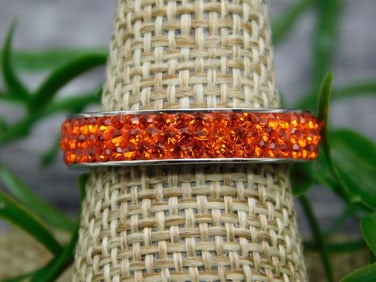 GENUINE STONE RING SIZE 8