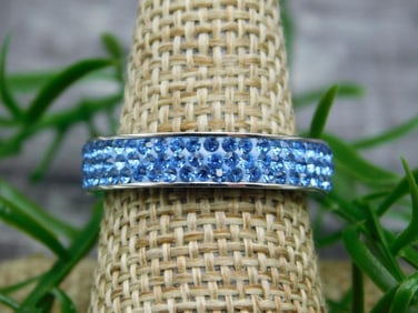 GENUINE STONE RING SIZE 8