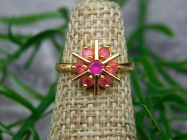 GENUINE STONE RING SIZE 3