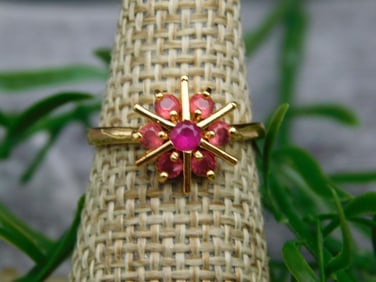 GENUINE STONE RING SIZE 5