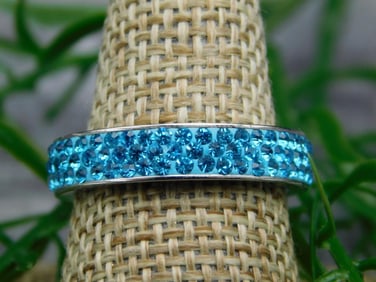 GENUINE STONE RING SIZE 8