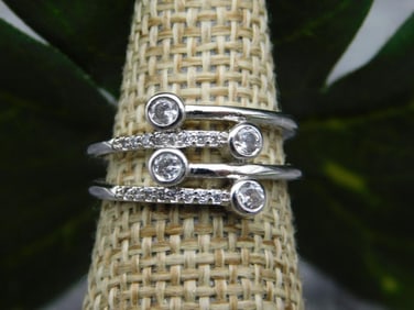 GENUINE STONE RING SIZE 5