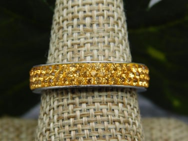 GENUINE STONE RING SIZE 8