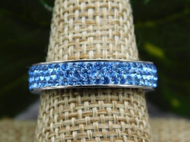 GENUINE STONE RING SIZE 8