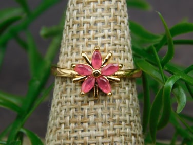 GENUINE STONE RING SIZE 4