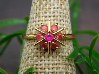 GENUINE STONE RING SIZE 5