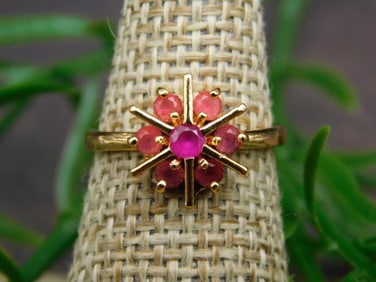 GENUINE STONE RING SIZE 5