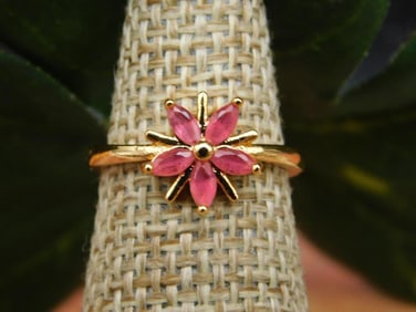 GENUINE STONE RING SIZE 4