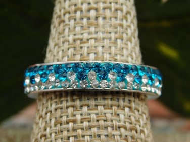 GENUINE STONE RING SIZE 8