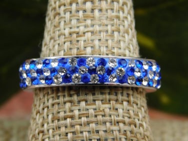 GENUINE STONE RING SIZE 8