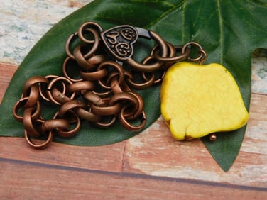 TURQUINITE PENDANT BRACELET ROCK STONE LAPIDARY SPECIMEN