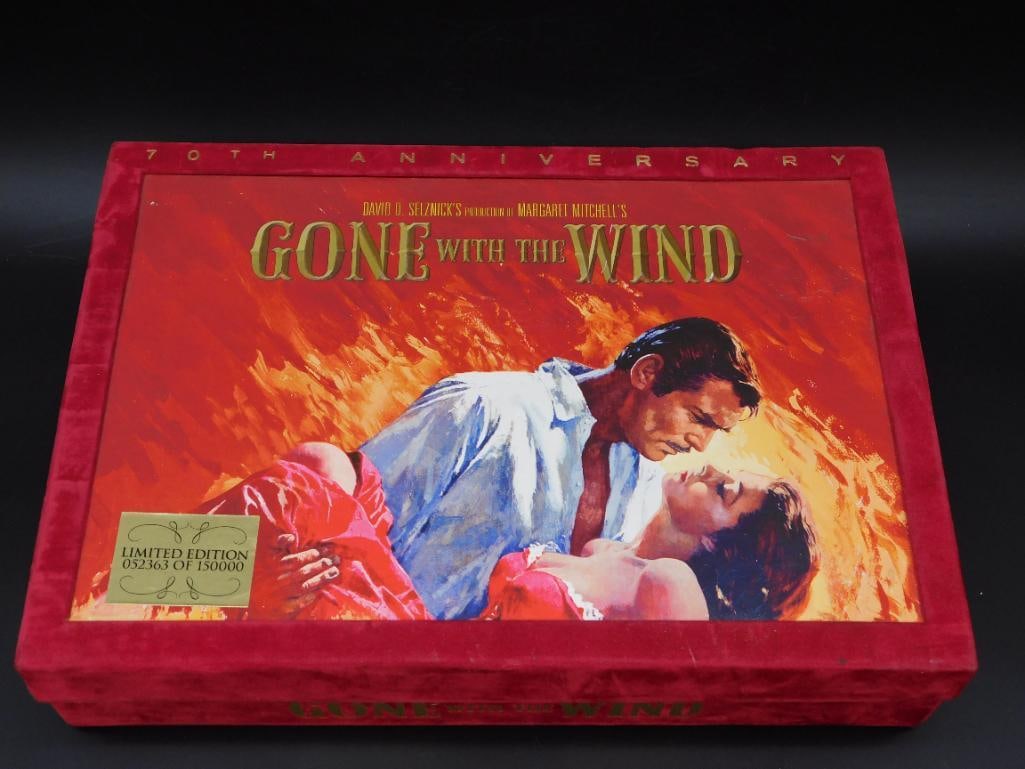 GONE WITH THE WIND 70TH ANNIVERSARY LIMITED EDITION BOXED SET (1 of 8)