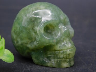 STONE SKULL ROCK STONE LAPIDARY SPECIMEN