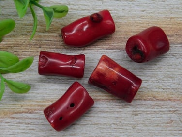 RED CORAL ROCK STONE LAPIDARY SPECIMEN