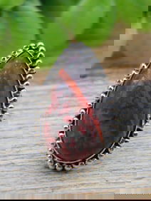 STERLING SILVER CHRYSOCOLLA RING SIZE 4 ROCK STONE LAPIDARY SPECIMEN
