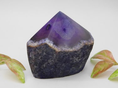 AGATE POINT ROCK STONE LAPIDARY SPECIMEN