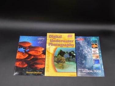 DIVING BOOKS SET OF 3