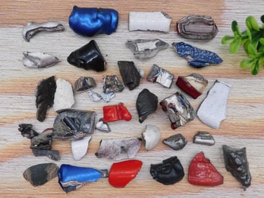 FORDITE MOTOR CITY AGATE ROCK STONE LAPIDARY SPECIMEN